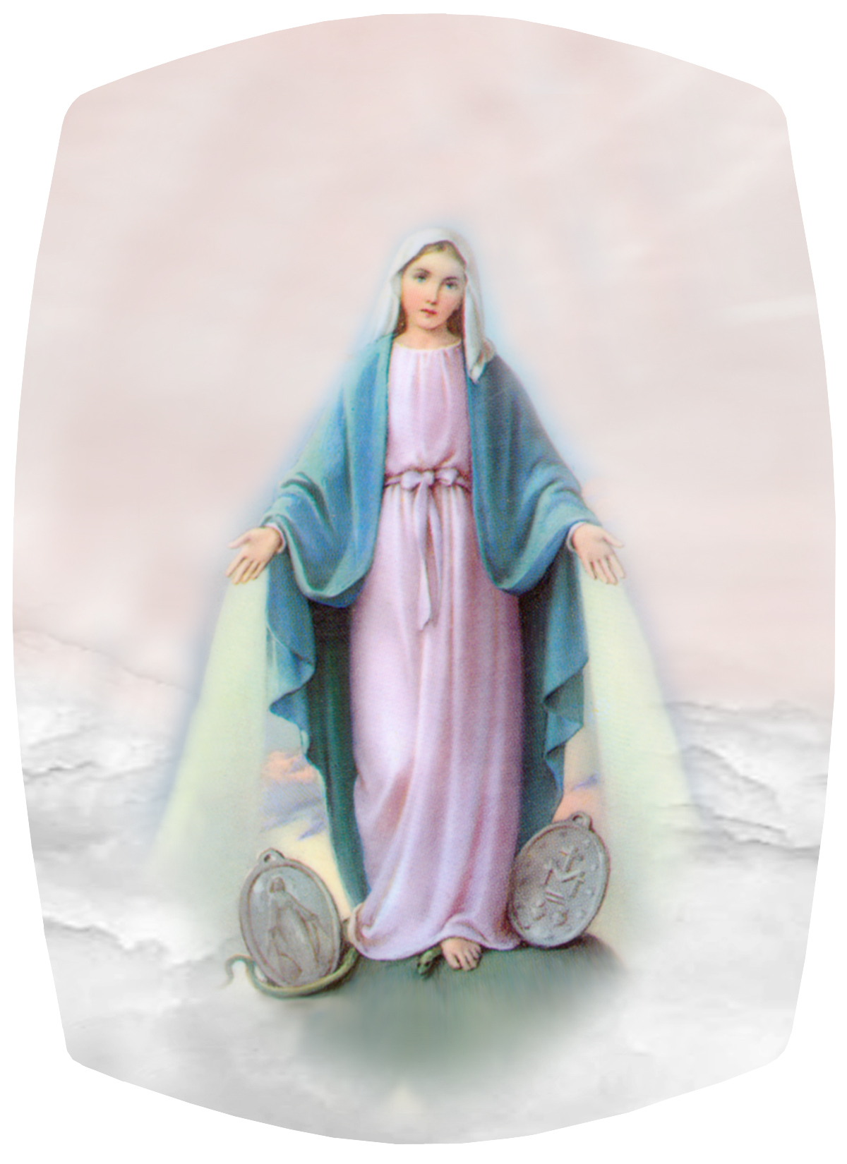 WP Hamilton Corner PK Miraculous Medal PROOF